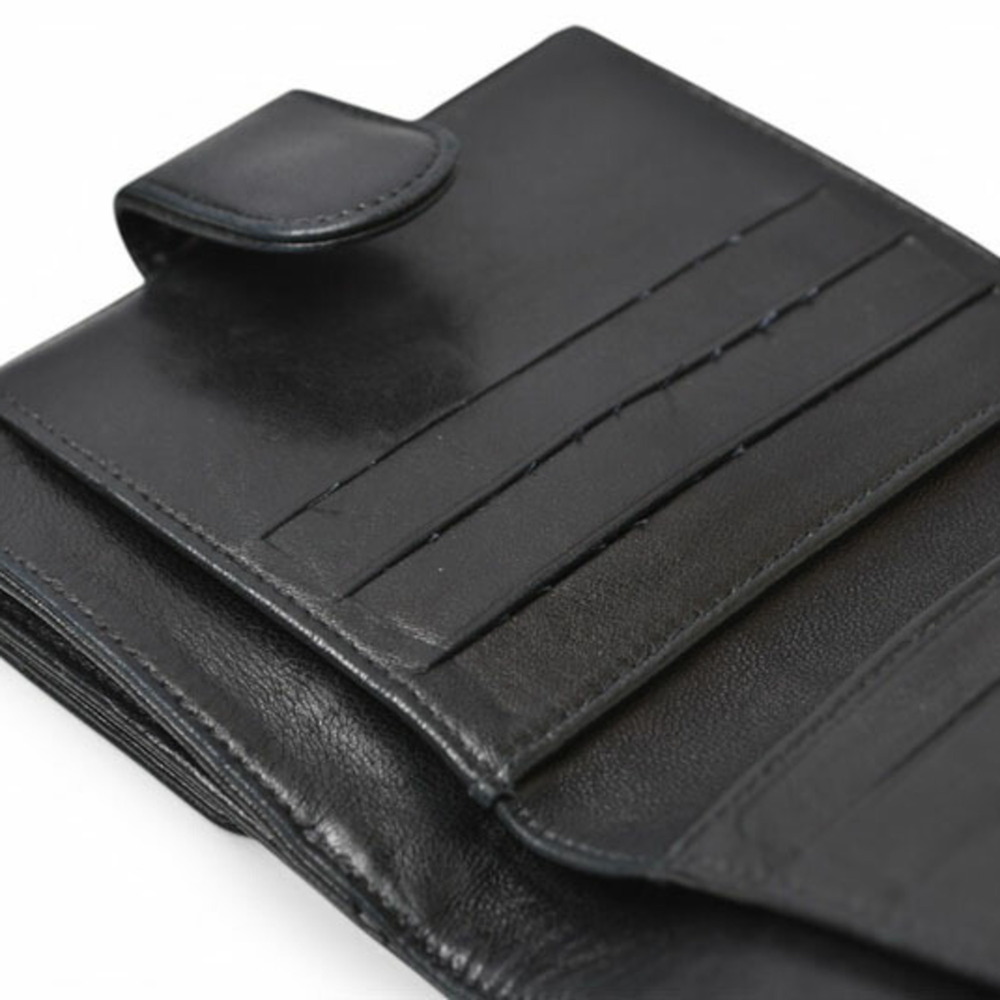 CHANEL Black Logo Wallet - Picture 13 of 16